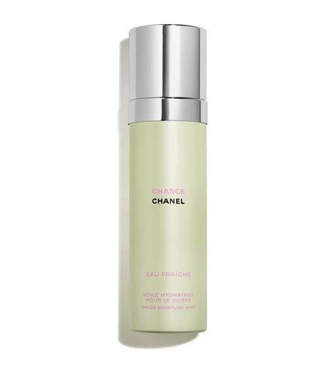 chanel chance sheer moisture mist.